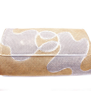 Bulgari Two-Color Gold Evening Bag