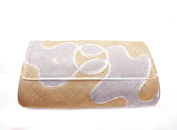 Bulgari Two-Color Gold Evening Bag