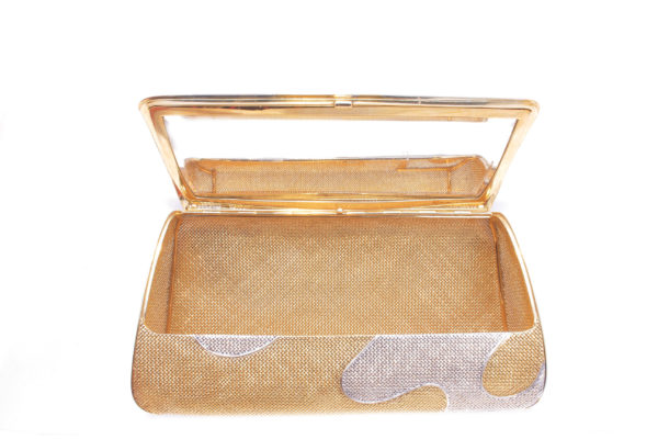 Bulgari Two-Color Gold Evening Bag - Image 6
