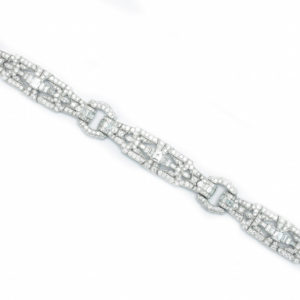 Art Deco Cartier New York Diamond Bracelet