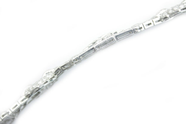 Art Deco Cartier New York Diamond Bracelet - Image 2
