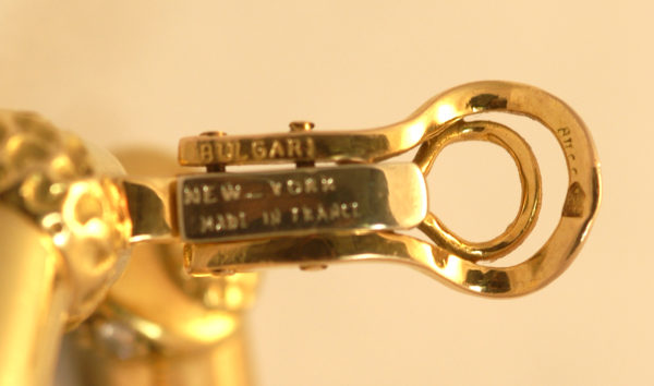 Rare Bulgari New York Three Gold Ear Clips - Image 3