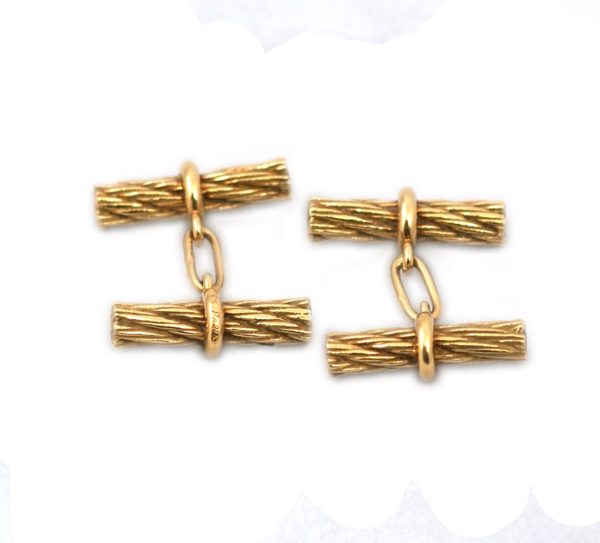 Hermes Vintage Rope Cufflinks