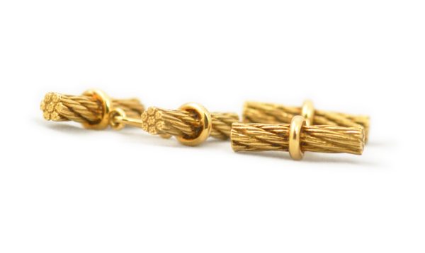 Hermes Vintage Rope Cufflinks - Image 2