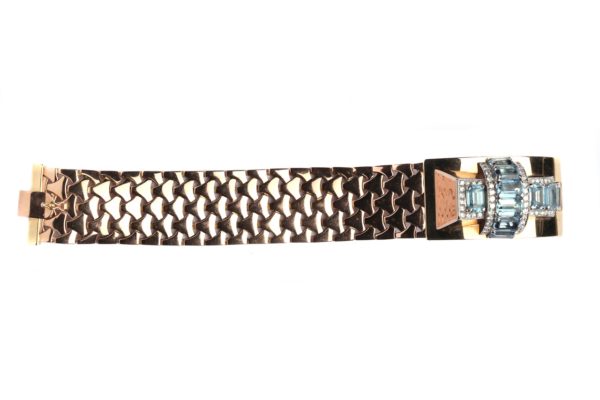 Cartier Rose Gold 1940s Bracelet - Image 2