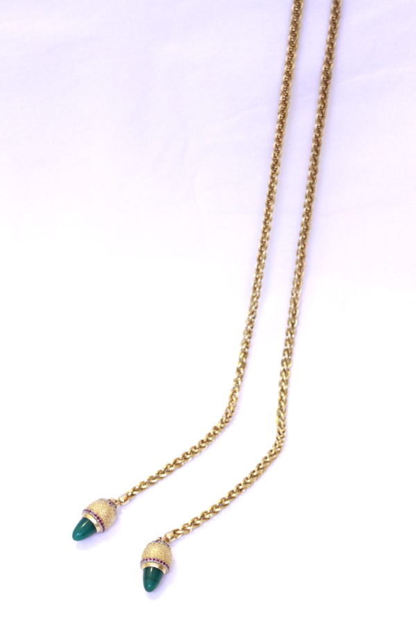 Cazzaniga Long Lariat Necklace - Image 3