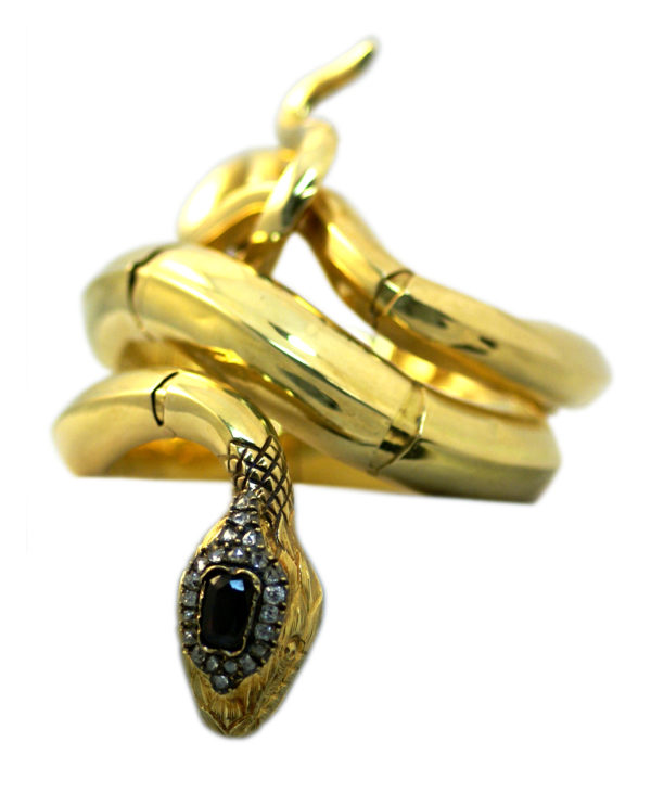 Flexible Victorian Snake Bracelet - Image 2