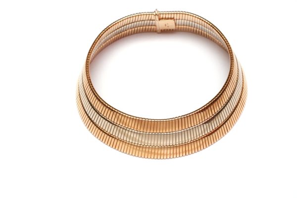 Rare Bulgari Triple Tubogas Necklace - Image 3