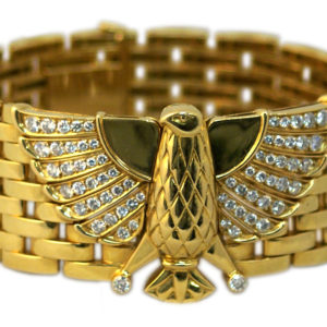 Cartier 1970s Horus Bracelet