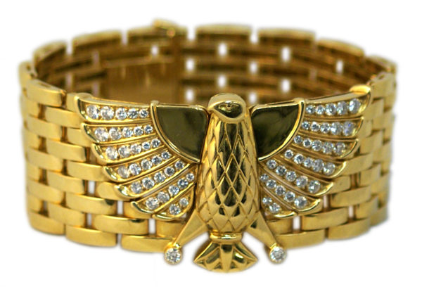 Cartier 1970s Horus Bracelet