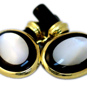 Onyx & Mother of Pearl Cufflinks