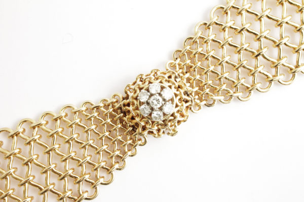 Boucheron Retro Gold Bracelet-Watch - Image 3