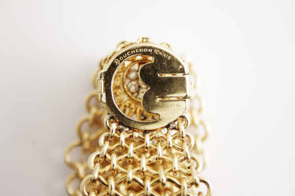Boucheron Retro Gold Bracelet-Watch - Image 4