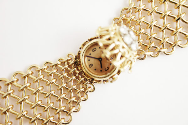 Boucheron Retro Gold Bracelet-Watch - Image 2