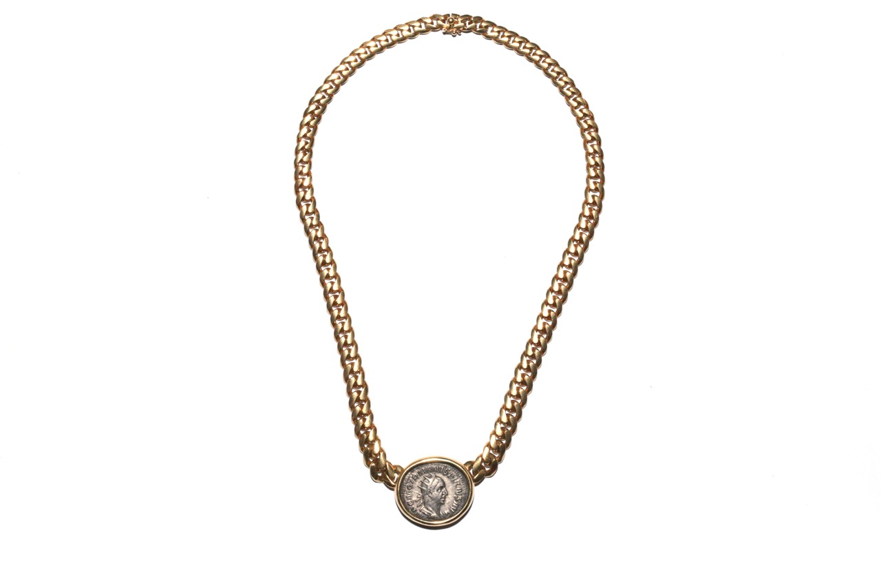 Bulgari Coin Necklace copy - Eleuteri