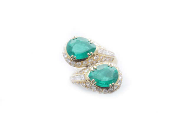 Bulgari "Toi et Moi" Emerald Ring - Image 3