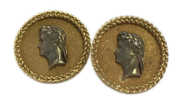 Roman Imperial Design Cufflinks