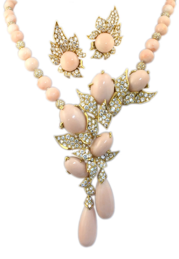 Gerard Angel Skin Coral & Diamond Set