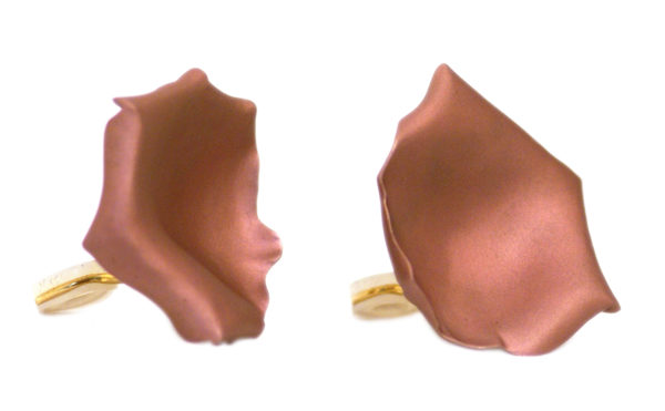 JAR Titanium Rose Petal EarClips - Image 3