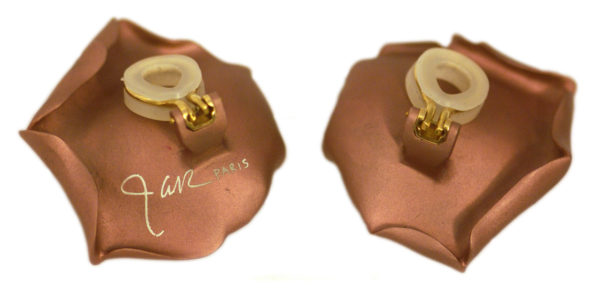 JAR Titanium Rose Petal EarClips - Image 4