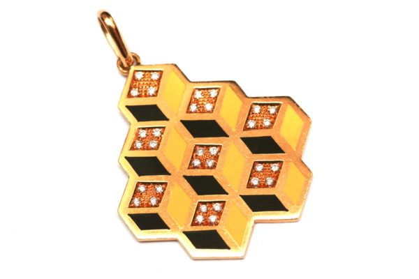 Nicoletti Enamel Pendant