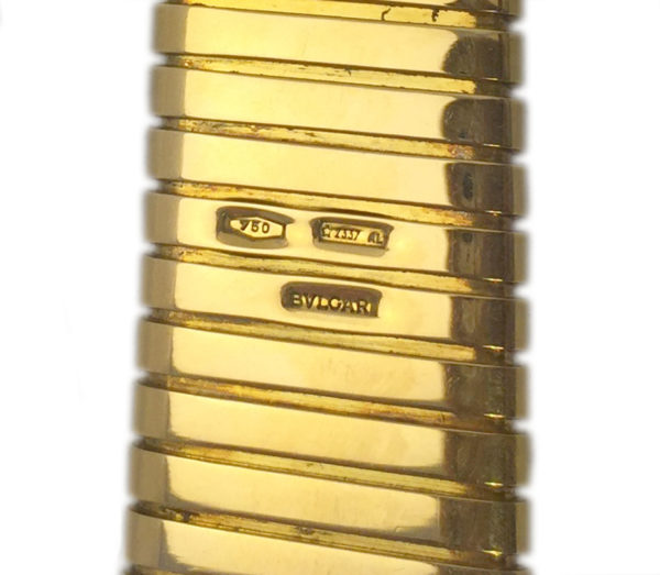 Bulgari Unusual Tubogas Monete Gold Necklace - Image 4