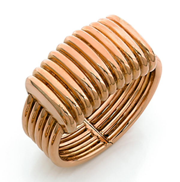 Unusual Retro Gold Bracelet
