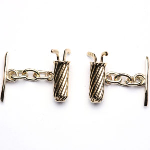 Golf Bag Cufflinks