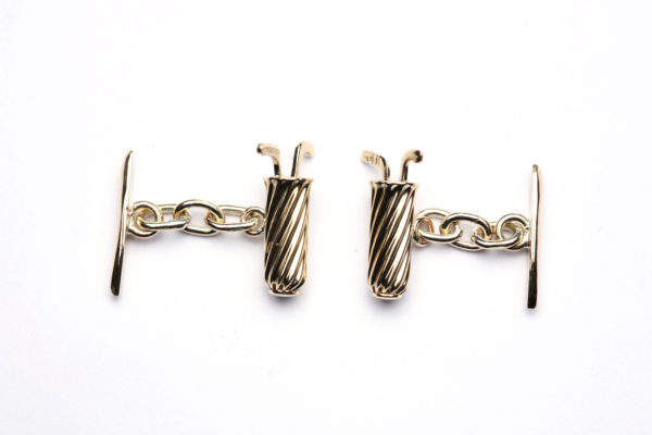 Golf Bag Cufflinks