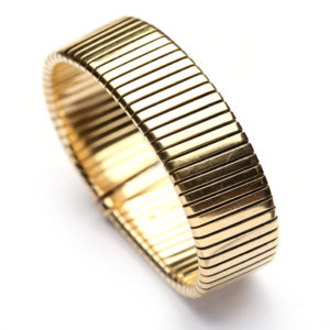 Bulgari Plain Tubogas Bracelet