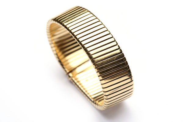 Bulgari Plain Tubogas Bracelet