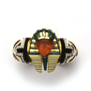 Egyptian Revival Bracelet by Paolo Gucci