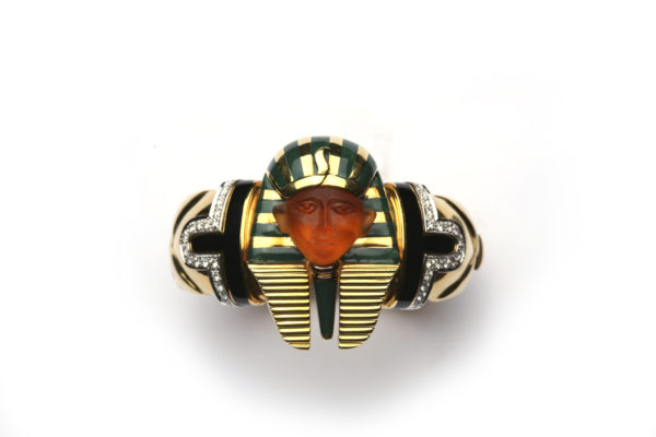 Egyptian Revival Bracelet by Paolo Gucci
