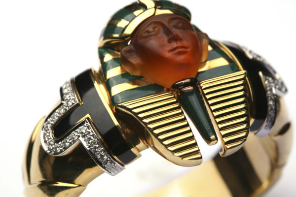 Egyptian Revival Bracelet by Paolo Gucci - Image 2