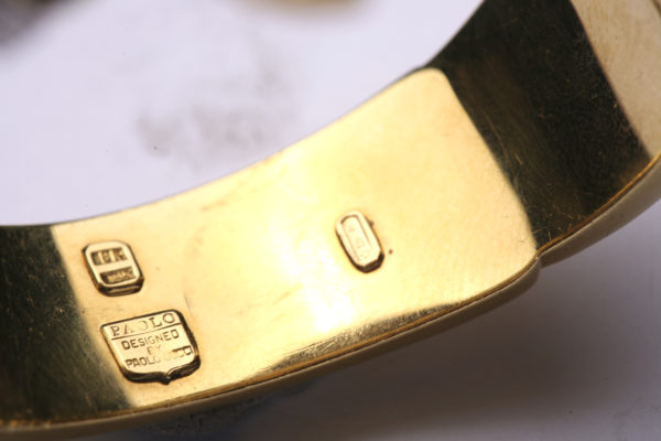 Egyptian Revival Bracelet by Paolo Gucci - Image 3