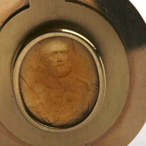 Bulgari Intaglio Gold Pendant