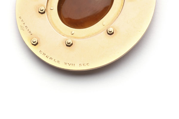 Bulgari Intaglio Gold Pendant - Image 3