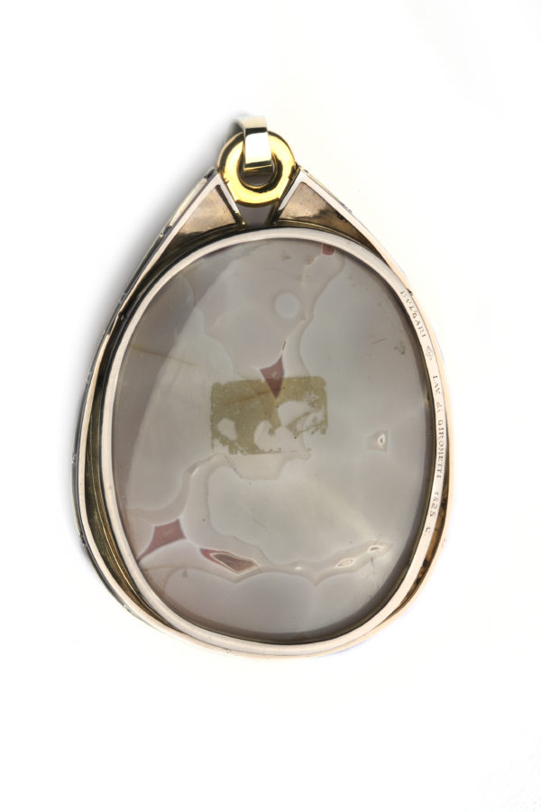 Bulgari Large Agate Cameo (by Girometti) Pendant - Image 3