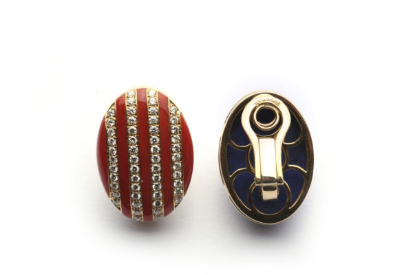Bulgari Star & Stripes EarClips - Image 3