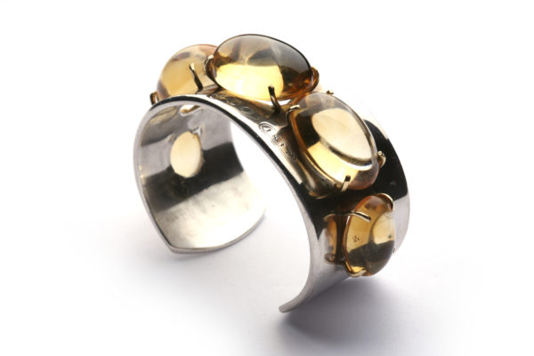 Tiffany Silver & Citrine Cuff