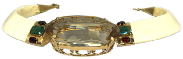 Old Extravagant Necklace by David Webb - Image 4