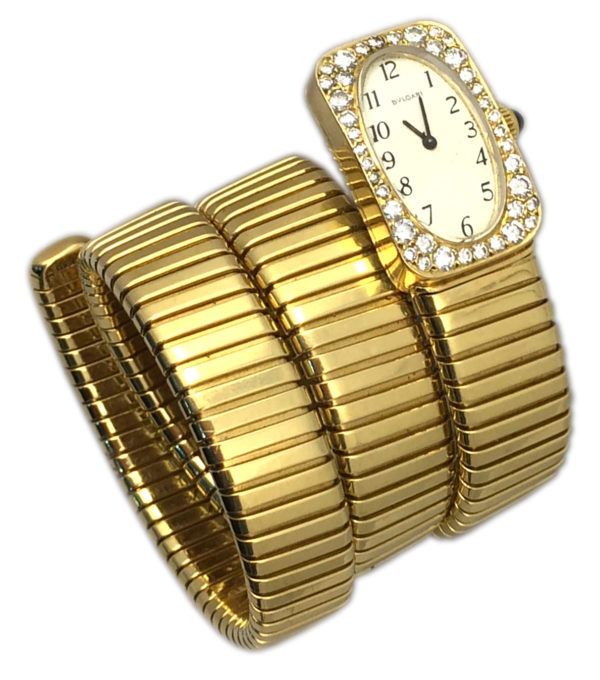 Rare Bulgari Serpent Tubogas Watch-Bracelet