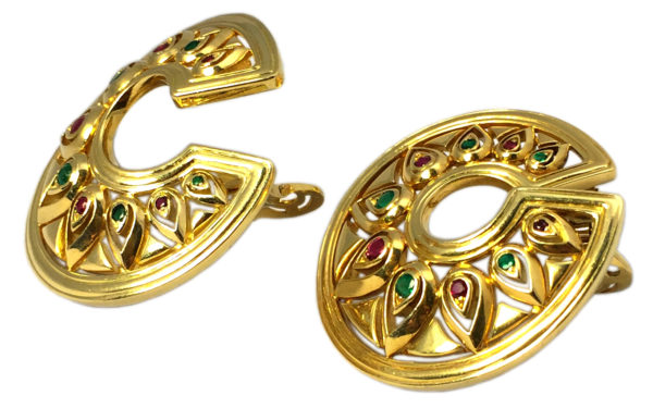 Cartier Medallion EarClips - Image 2