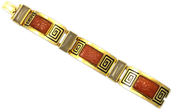 Superb French Art Deco Bracelet - Image 4