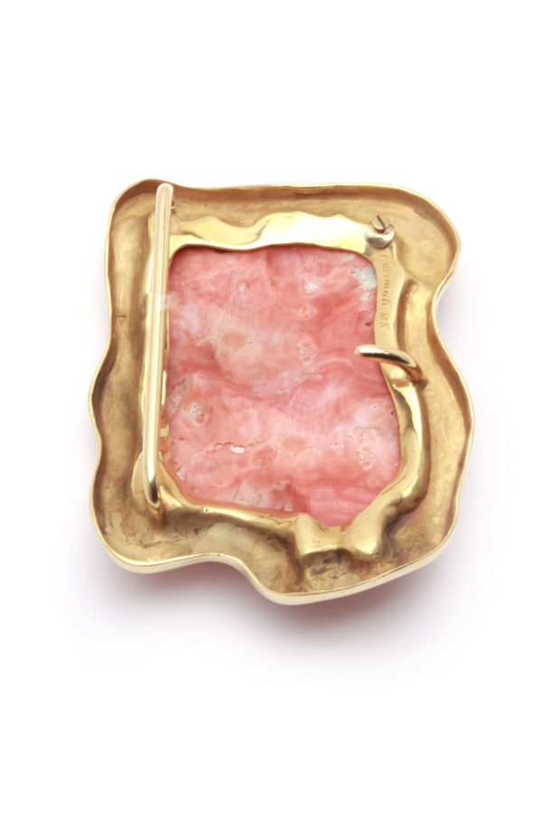 Coral & Gold Mask - Image 3