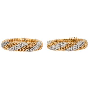 Cous-Cous Gold & Diamond Bracelets