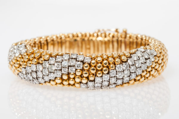 Cous-Cous Gold & Diamond Bracelets - Image 3