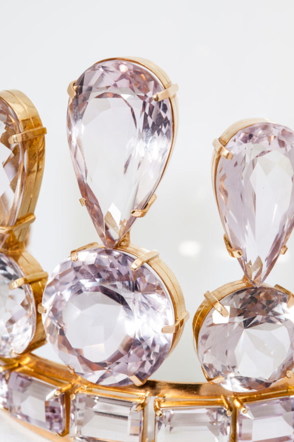 Amethyst & Gold Tiara - Image 2