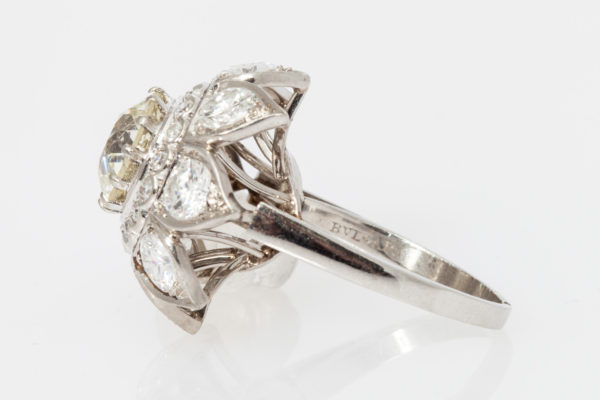 Bulgari Diamond Cocktail/Engagement Ring - Image 2