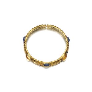 Marina B Blue & Yellow Sapphire Choker Necklace